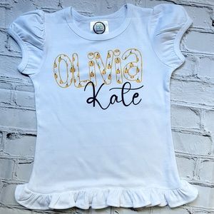 Pumpkin print sublimation personalized shirt.